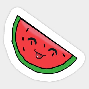 Watermelon Tropical Fruit Sticker